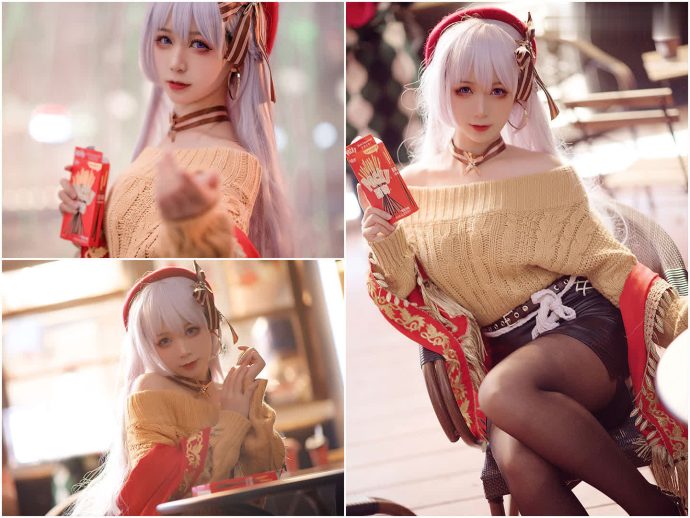 樱落酱wCOS图片合集下载_樱落酱Nikke胜利女神爱丽丝逸仙[持续更新]