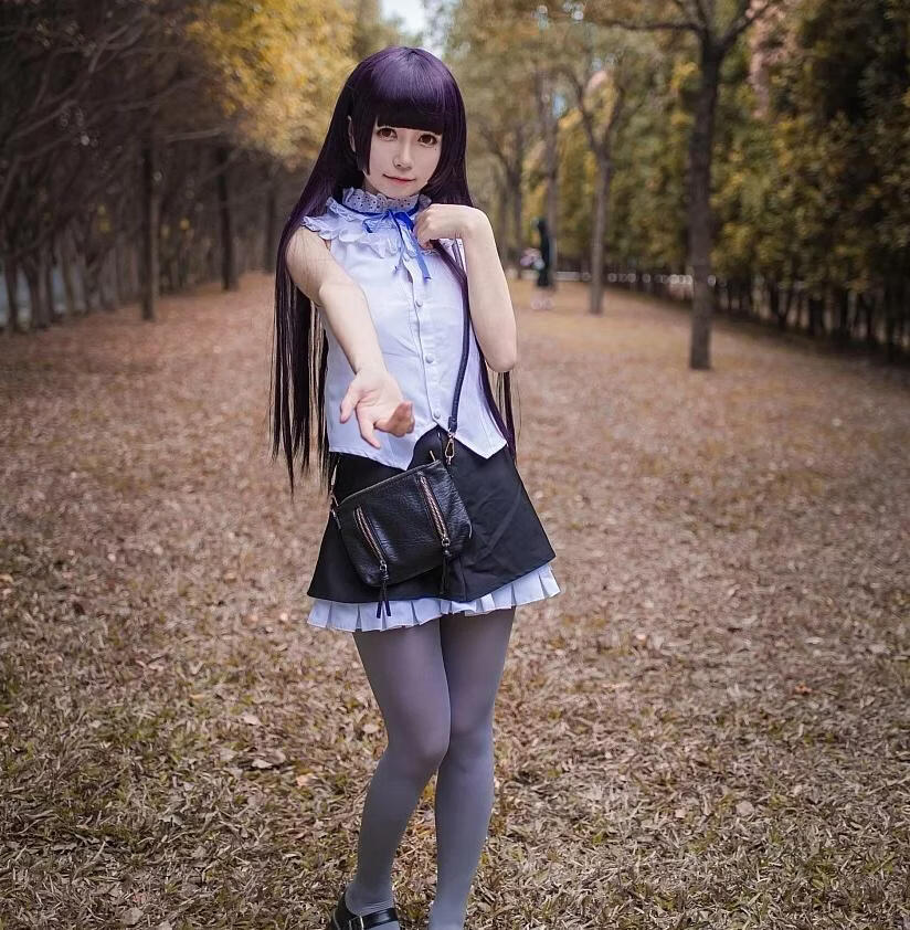 白金 saki like a cat 虎牙双马尾，甜妹天花板来了-优图领域