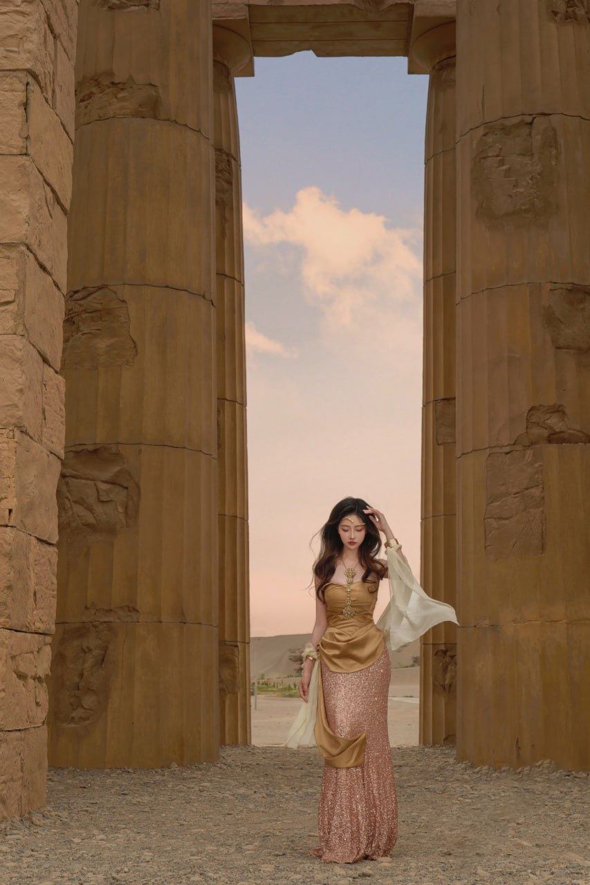 年年 Nnian 模特：古装 / 广寒宫 / 敦煌飞天 / 旗袍写真全集